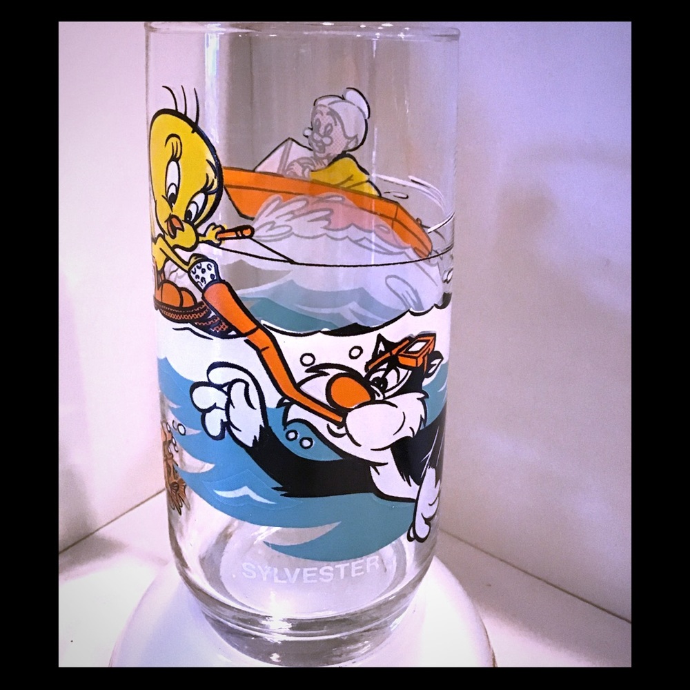 Vintage 1979 Sylvester & Tweetie Bird Pepsi Glass